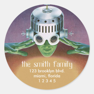 Autocollants d'étiquette de adresse de Svengali d