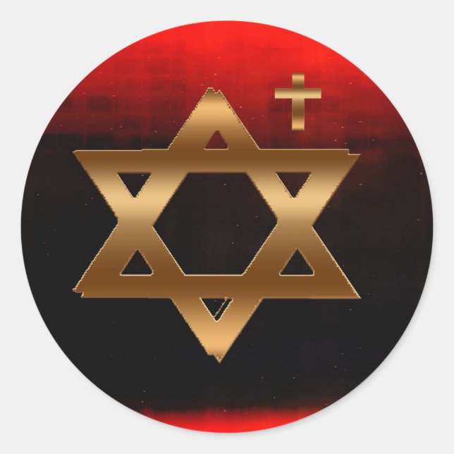 Autocollants d'étoile de David (Devant)