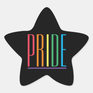 Autocollants d'étoiles PRIDE II