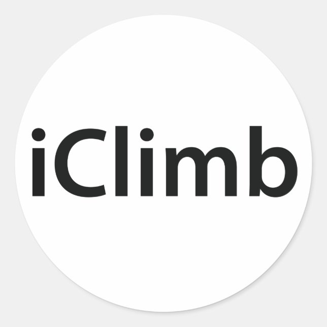 autocollants d'iClimb (Devant)