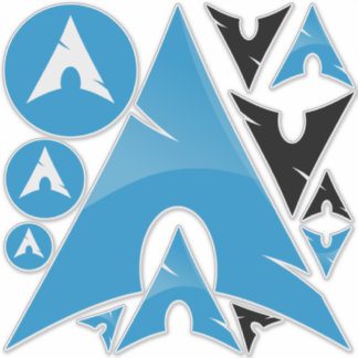 Autocollants d'icône en arc - 12ct