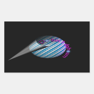 autocollants "Do bin I dahoam"