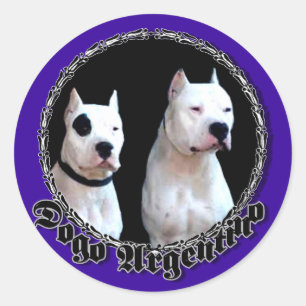 Autocollants Dogo Argentino