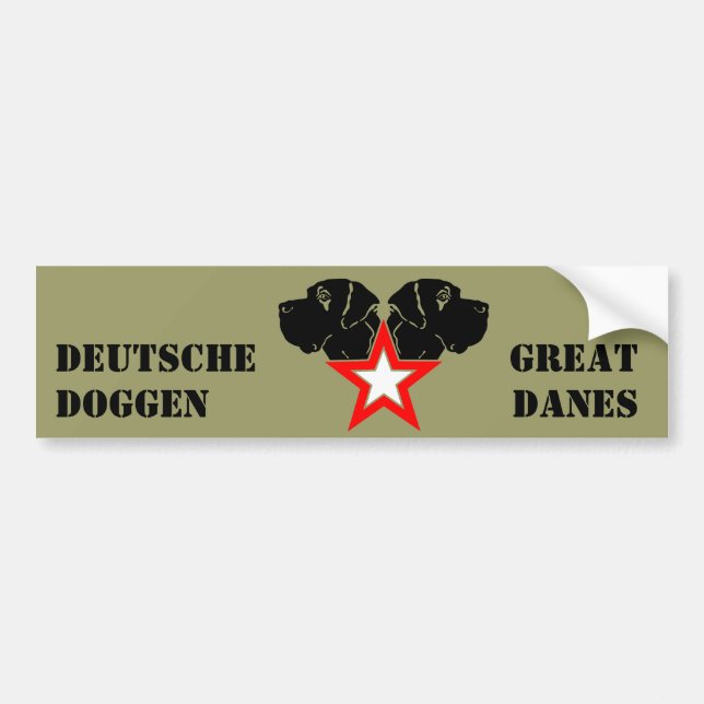 Autocollants Dogue (Devant)