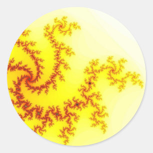 Autocollants Dragon Jaune