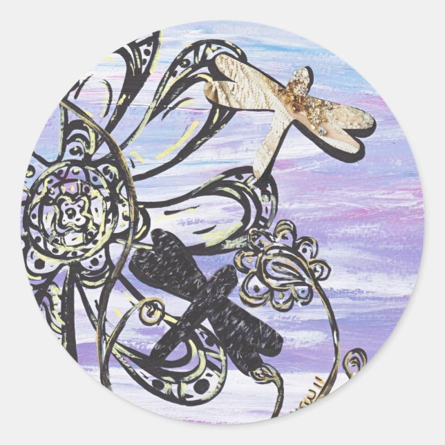 Autocollants Dragonfly Sky (Devant)