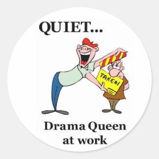 Autocollants Drama Queen