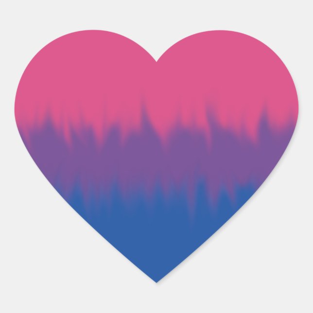 Autocollants drapeau bisexuel (Devant)