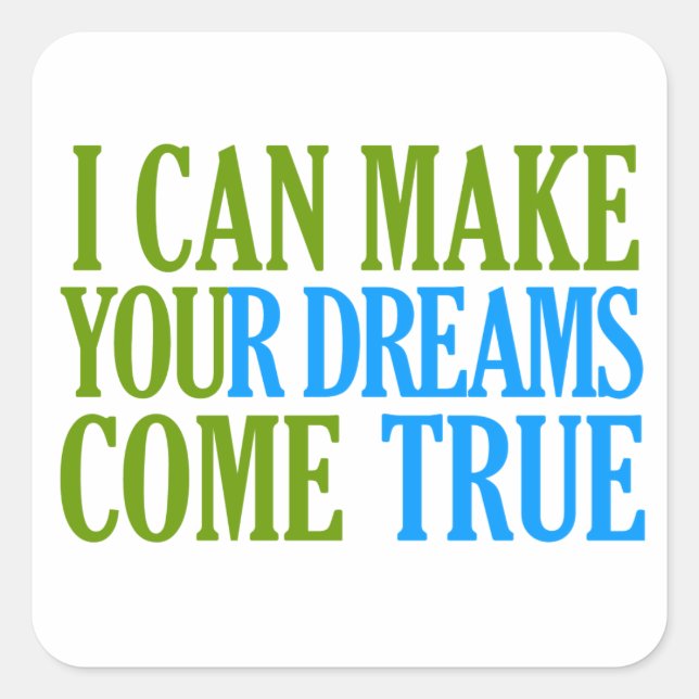 Autocollants Dream Maker (Devant)