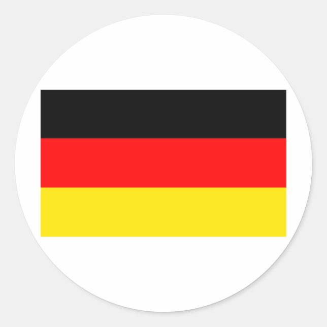 Autocollants du drapeau allemand (Devant)