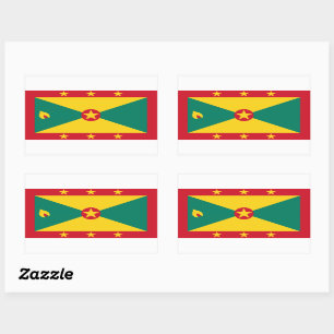 Autocollants du drapeau grenadien