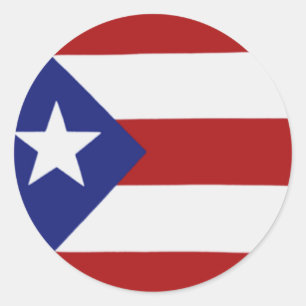 autocollants du drapeau Porto Rico