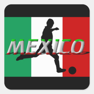 Autocollants du football du Mexique