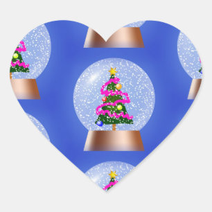 autocollants du globe de neige