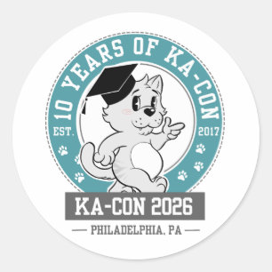 Autocollants du logo KACON 2026