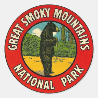 Autocollants du parc national des Great Smoky Moun