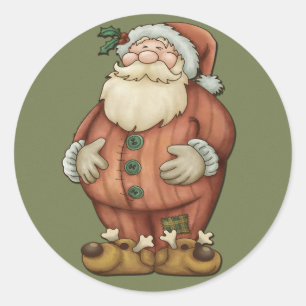 Autocollants du père noël
