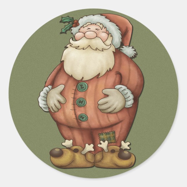 Autocollants du père noël (Devant)