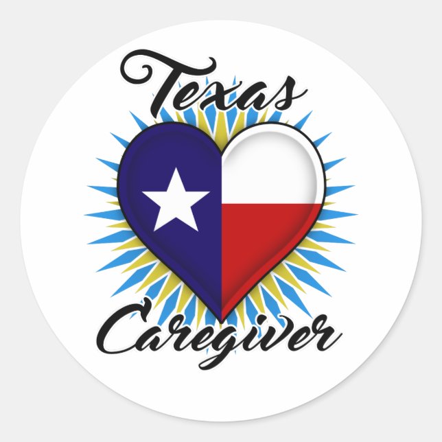 Autocollants du Texas Caregider (Devant)