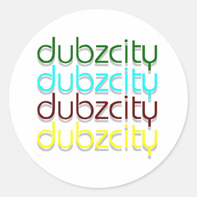 autocollants dubzcity (Devant)