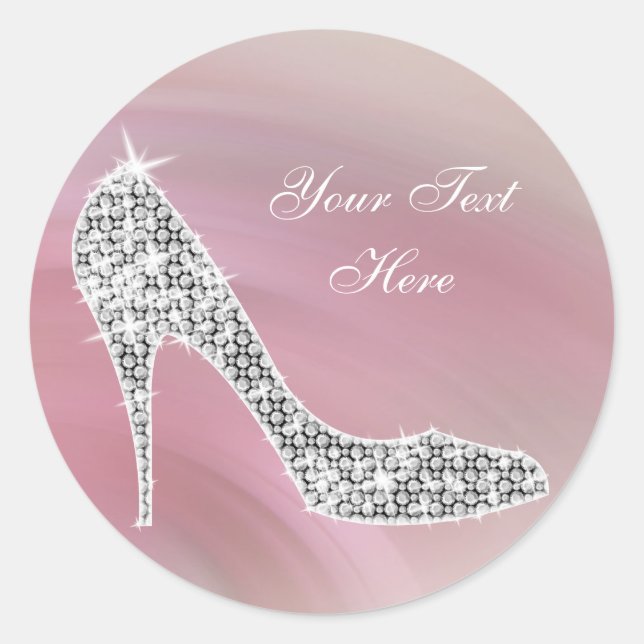 Autocollants élégants de chaussures à talons hauts (Devant)