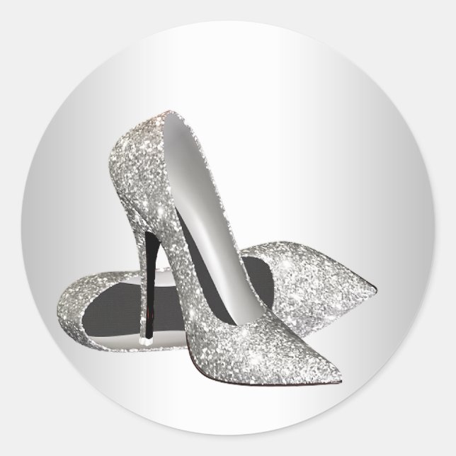 Autocollants élégants de chaussures à talons hauts (Devant)