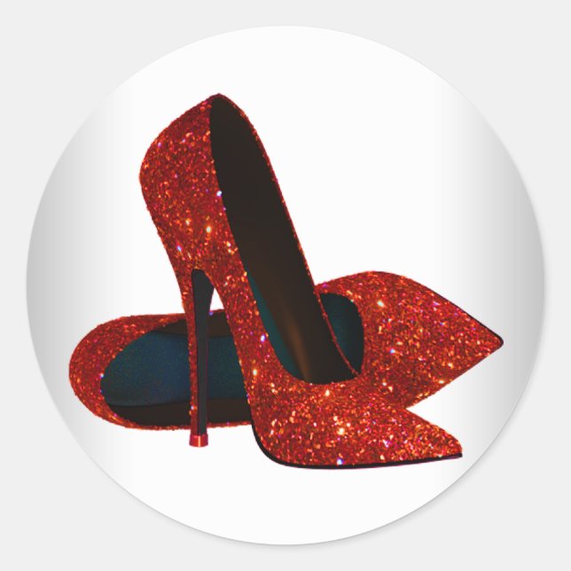 Autocollants élégants de chaussures à talons hauts (Devant)