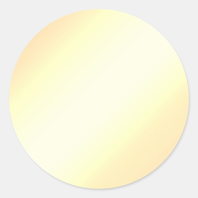 Autocollants élégants et chic en or brillant faux  (Devant)