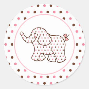 Autocollants Éléphant Bébé