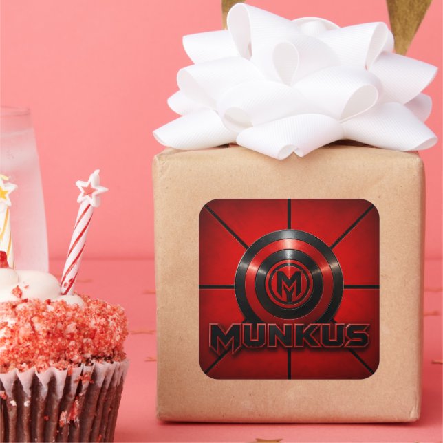 autocollants emblèmes munkus/6 feuille d'autocolla (Fête)