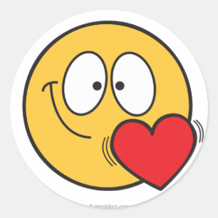 Autocollants Emojidom au coeur