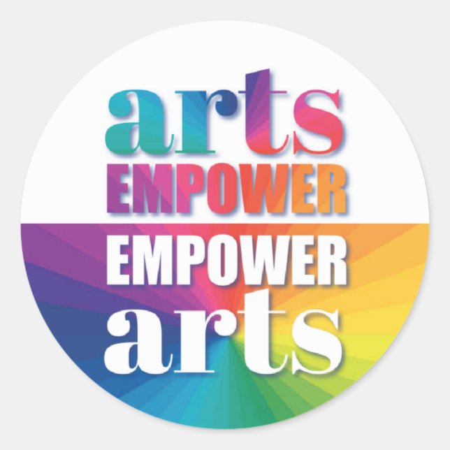 Autocollants EMPOWER The Arts (Devant)