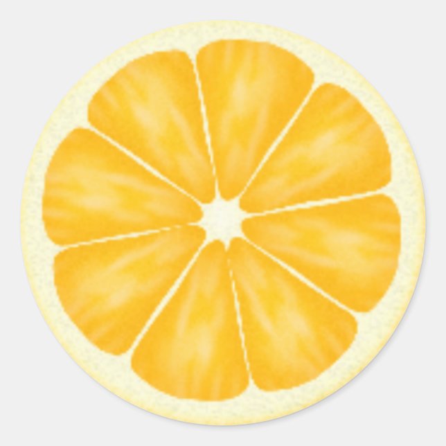 Autocollants en tranche orange (Devant)