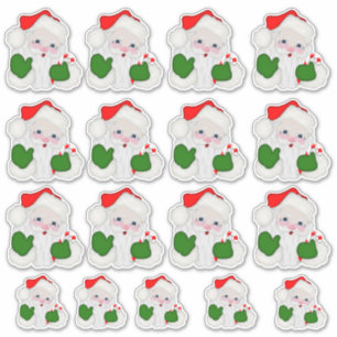 Autocollants en vinyle de 14 po x 14 po sur mesure