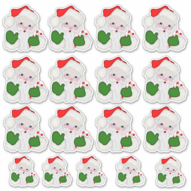 Autocollants en vinyle de 14 po x 14 po sur mesure (Devant)