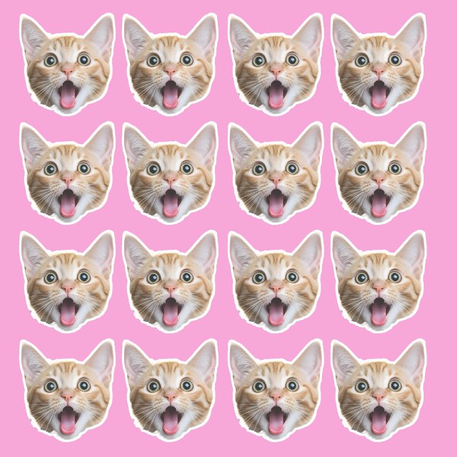 Autocollants en vinyle étanche photo personnalisés (Créateur téléchargé)