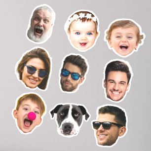 Autocollants en vinyle personnalisés 9 photos visa