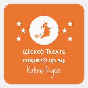 Autocollants enchantants d'étiquette de cuisson d