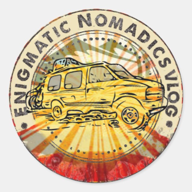 Autocollants Enigmatic Nomadics à vendre (Devant)