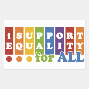 Autocollants Equal Rights