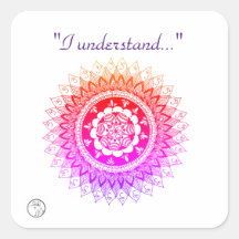 Autocollants et étiquettes avec énergie Chakra