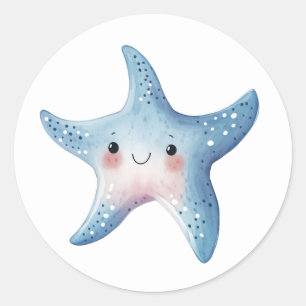 Autocollants Étoile de Mer Mignons