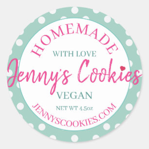 Autocollants faits maison avec Love Jennys Cookies