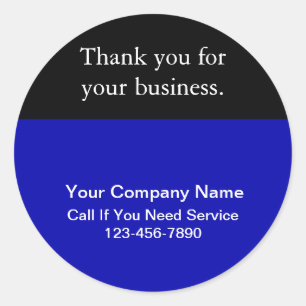 Autocollants faits sur commande de Merci