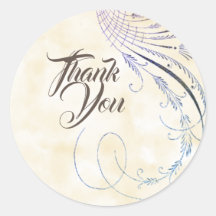 Autocollants Faveur Floraisons Violettes Vintage