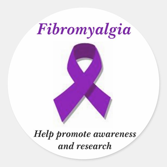 Autocollants Fibromyalgie (Devant)