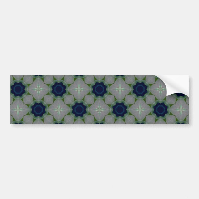Autocollants Fleurs Bleues (Devant)
