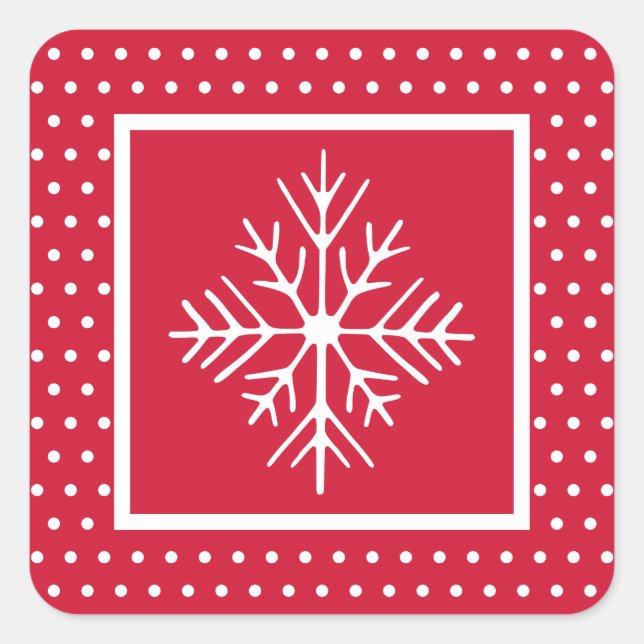 Autocollants Flocon de neige (Devant)