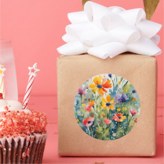 Autocollants floraux