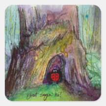 Autocollants Forestcore Ladybug Juste Dire Bonjour